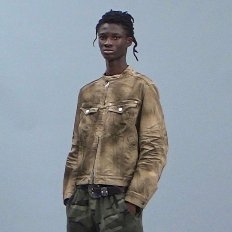 NVRFRGT 25SS Denim Motorcycle Jacket